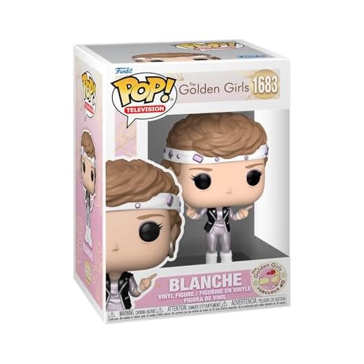 Funko Pop! TV: Golden Girls 40th - Blanche Devereaux - Figura de Vinilo Coleccionable - Idea de Regalo - Mercancia Oficial - Juguetes para Niños y Adultos - TV Fans - Muñeco para Coleccionistas