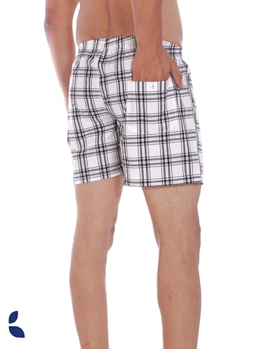 Image of Cotton Boxer Shorts for Men, Breathable, Comfortable & Lightweight (Pack of 2)