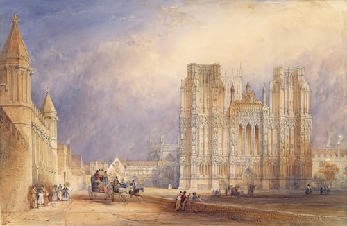 Toile Cathédrale de Wells Hosmer Shepherd - Sublimez vos murs vides en 60x90cm