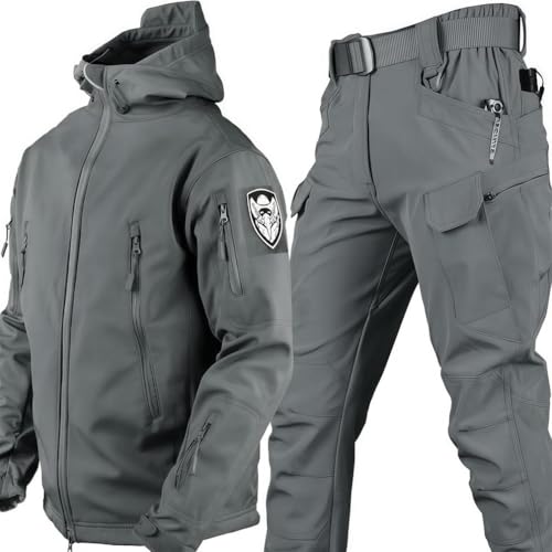 Veste tactique et pantalon de combat armée étanche pour homme