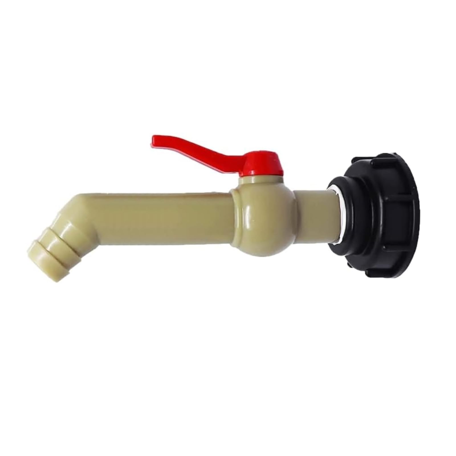 SENRISE IBC Tank Outlet Tap 3/4 Inch Ball Valve Adapter IBC Tank Fittings S60x6 45 Degree Hose Connector Valve for IBC Rainwater Tank