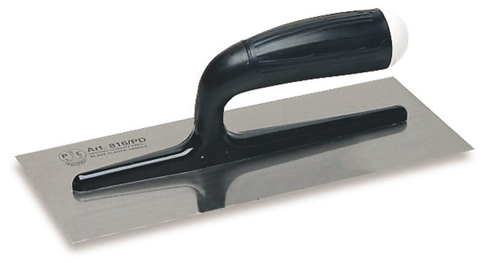 6PZ FRATTAZZO CON MANICO IN PLASTICA art. 816/P cm.28x12