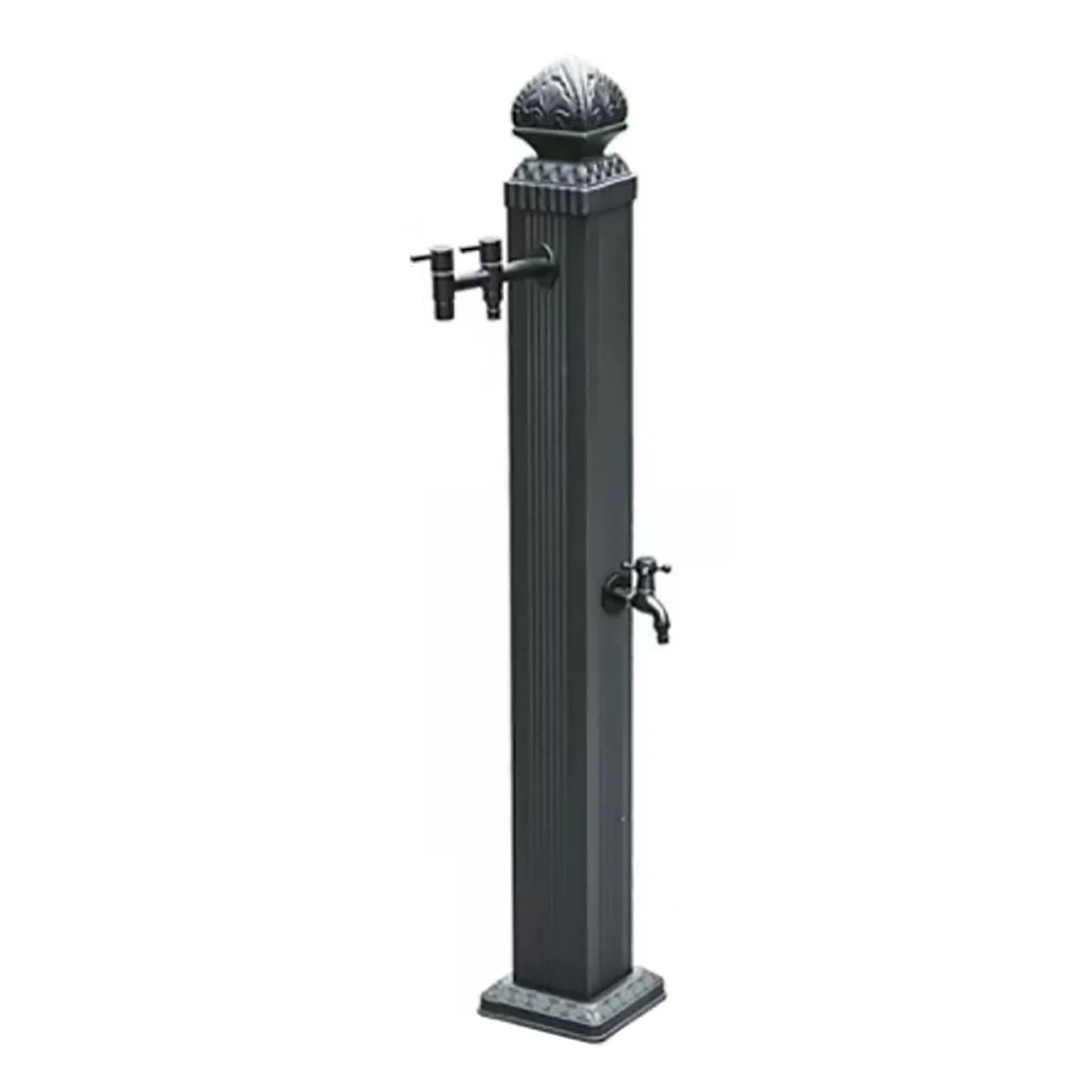 ZYCHSJXA Aluminum Alloy Freestanding Garden Water Column, Antifreeze Outdoor Faucet Spigot, Backyard Hydrant for Courtyard Irrigation & Washing