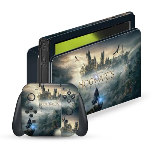 Hogwarts Legacy peau autocollante en vinyle pour console Nintendo Switch OLED