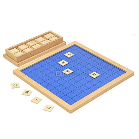 Elite Montessori Hundred Board Preschool Learning Material Cover