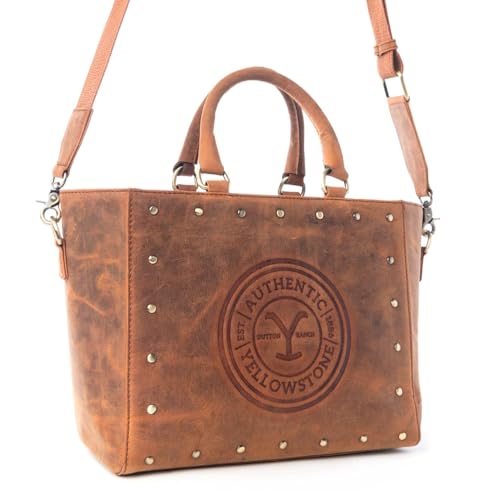 Bolso Tote de Cuero Myra Bag Yellowstone para Mujer miniatura 4