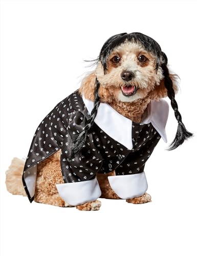 Rubies Wednesday TV Series: Wednesday Addams Pet Costume for For Dogs or Cats, XL