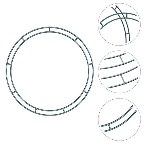 CLISPEED 1 Unidade Anel De Guirlanda Moldura De Guirlanda De Arame Kit De Grinaldas Grinalda Redonda