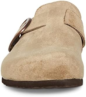 Madden Girl Women's Prim Clog, Taupe Fabric, 10 | Image 1