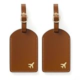 toTravelGear Luggage Tags for Suitcases, PU...