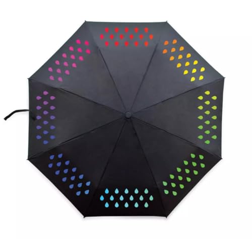AMBERLINNEN LTD Colour Change LED Umbrella, Waterproof, Windproof, Lightweight, Ideal for Travelling