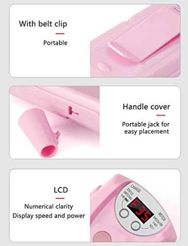Kit eléctrico profesional para manicura y pedicura recargable miniatura 6