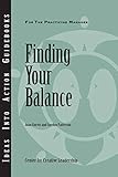 Finding Your Balance