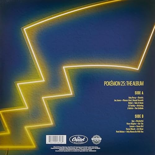 Pokemon 25: The Album [Yellow LP]
