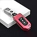 Cubierta De Llave De Coche Teledirigida Inteligente,para Honda Civic CR-V HR-V Accord Jade Crider Odyssey 2015-2018   D-Rojo