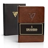 The Vibe Journal |13-Week Guided Mindfulness Journal for Men | Dynamic Daily Prompts, Practical Exercises, & Habit-Building Tools for Self-Mastery & Mindful Living | A5 Size | Premium Gift Box