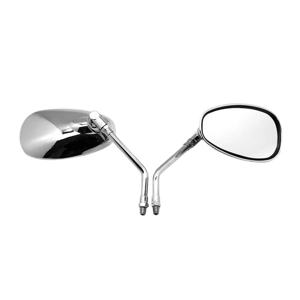 Retroviseur Moto Embout Guidon Rétroviseur Électrique pour Scooter Électrique, 2 Pièces/Paire, 10mm, pour H&ond&a Shadow Ace Spirit Magna VT750