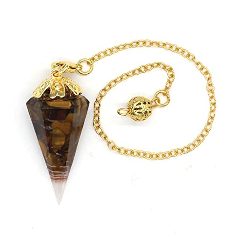 WOWDECOR Dowsing Crystal Pendulum Hexagonal Cone Point Pendant - Image 2