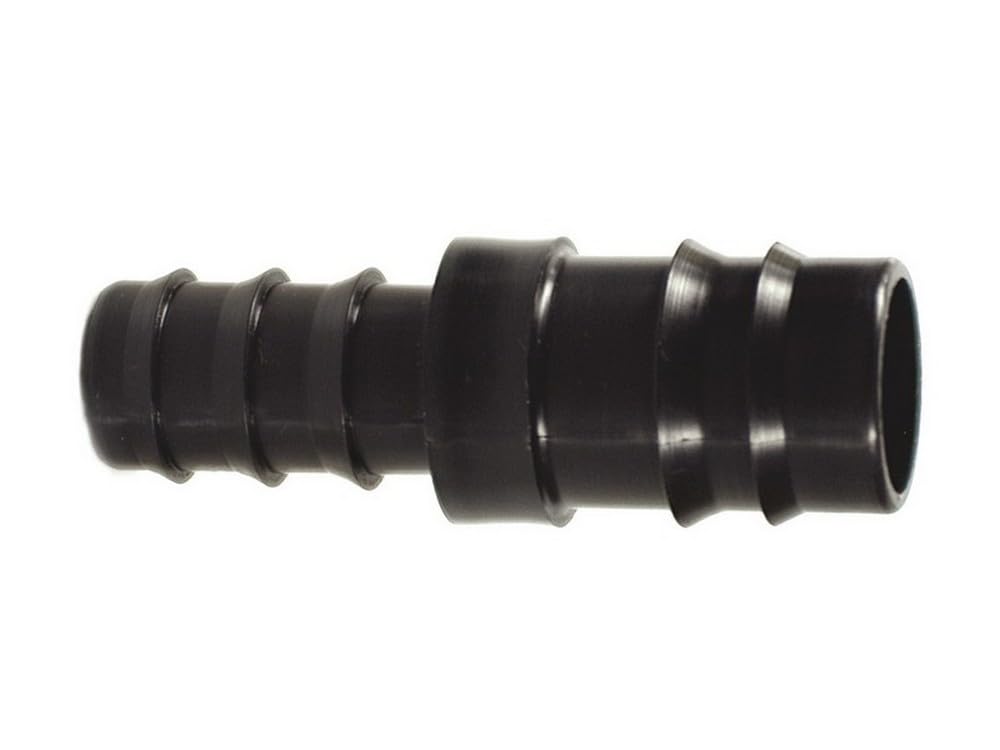 100PZ RACCORDO PER TUBO IN POLIETILENE MANICOTTO RIDOTTO mm. 25x20