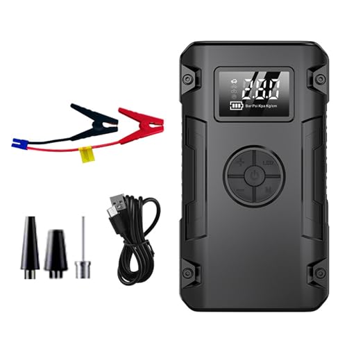 Portable Air Compressor & Tire Inflator - Emergency Power Source ...