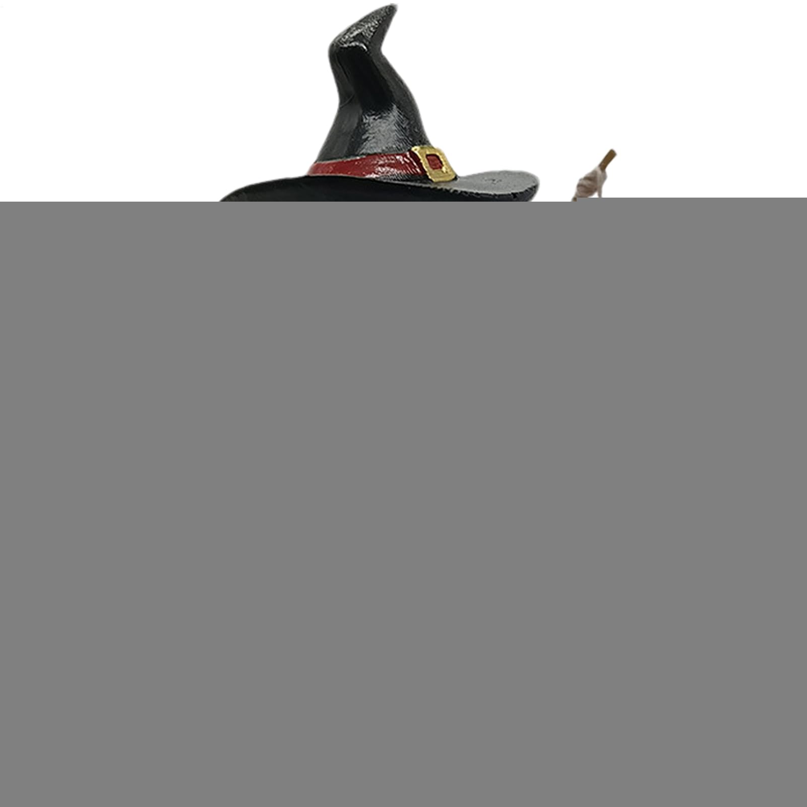 Statue gothique de squelette pêcheur pour fontaine et décoration de jardin aquatique