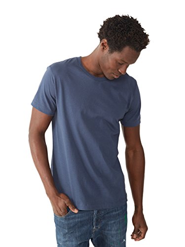 Alternative Men's Go-to T-Shirt, Light Navy, Large