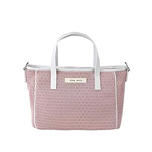 shoulder women’s large tote bag,Washable Mesh Design,Stylish Crossbody Purse,dusty pink