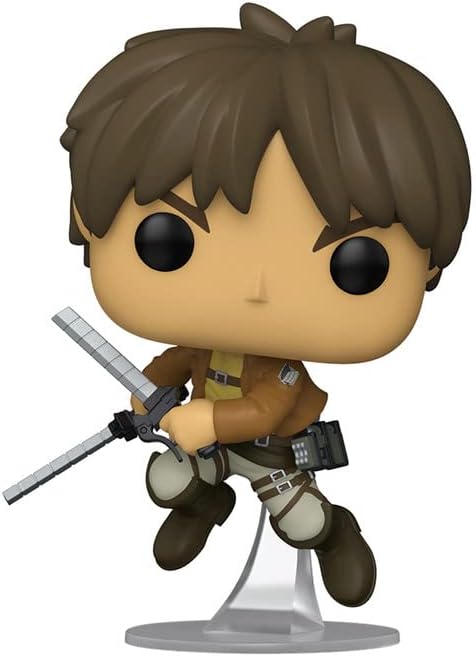 Funko POP! Animation: Attack on Titan, Eren Jaeger Yeager, Collectable Vinyl Figure, Gift Idea, Official Merchandise