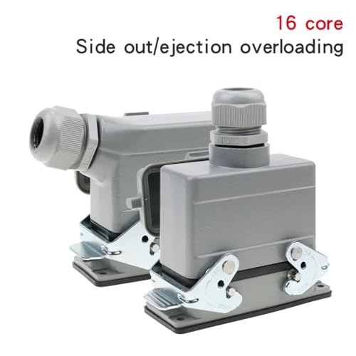 Conector Industrial Estanque 16 Pines con Cubierta Protectora miniatura 4