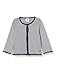 Petit Bateau A03s5 Maglione Cardigan, per Fumare/Marshmallow, 6 Mesi Bimbo