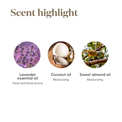 Young Living Lavender Calming Vegan Bath Bombs With Coconut Oil And Sweet Almond Oil - 4 Pack #TOP4