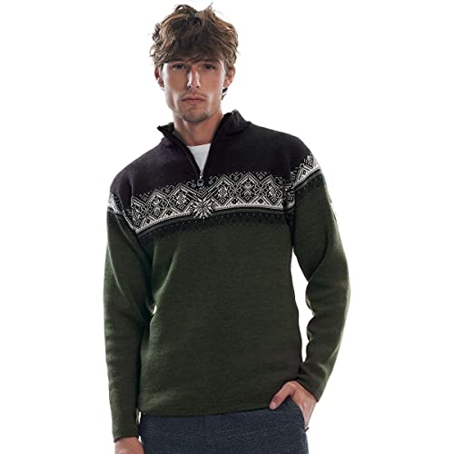 Dale of Norway Moritz Masculine Vert foncé/Fumé/Gris anthracite/Blanc cassé XL (Homme 122-127 cm) Cover