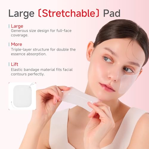 CANDORLOV CDL Toner Pads Korean & Exfoliating Face Pads-Hydrating, Firming & Lifting, Redness-Reducing & Soothing with Dewy Rose PDRN, Hyaluronic Acid, PHA & Glutathione - Korean Skin Care, 60 Pads