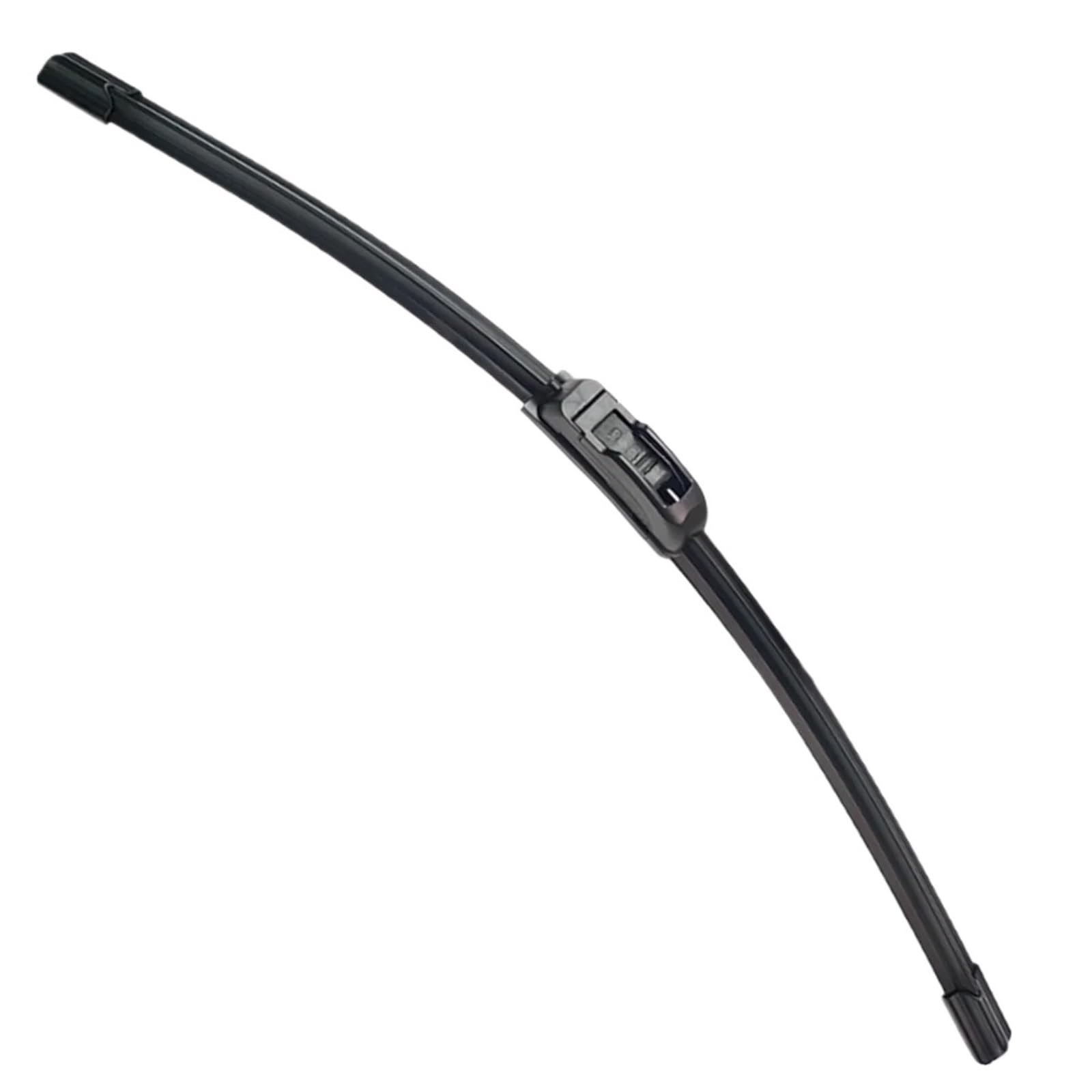 wkłady do wycieraczek 1 szt. Uniwersalna wycieraczka do przedniej szyby w kształcie J/U akcesoria z kauczuku naturalnego 14 "16" 18 "19" 20 "21" 22 "24" 26"(26 inch (650mm))