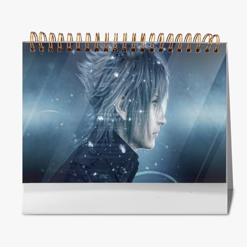 ファイナルファンタジー クラウド?ストライフ 73 新年 卓上 カレンダー 2026年度 2025年9月 実用