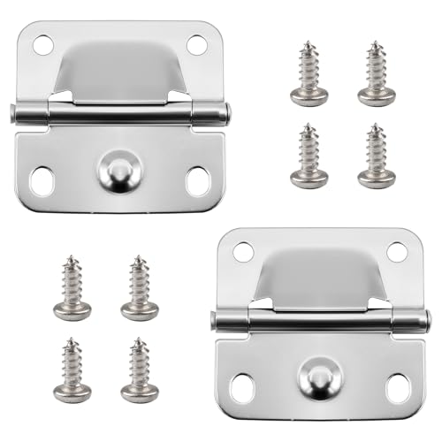 Stainless Steel Hinges For Coleman Camping Coolers 5235 6262 6270, Cooler Stainless Steel Hinges With Screws Set