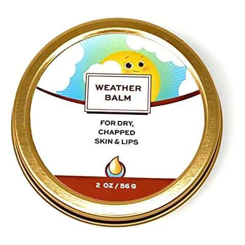 Punkin Butt Baby Weather Balm | Soothes and Protects Chapped Face Skin and Lips | Soft Vanilla Scent | 2 oz Cover