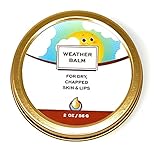 Punkin Butt Baby Weather Balm | Soothes and Protects Chapped Face Skin and Lips | Soft Vanilla Scent | 2 oz