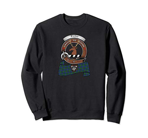 Forbes Scottish Clan Badge & Tartan Sweatshirt