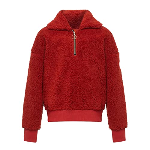 Polaire Teddy LeMieux Young Rider terre de sienne pull équitation enfant 9-11 ans