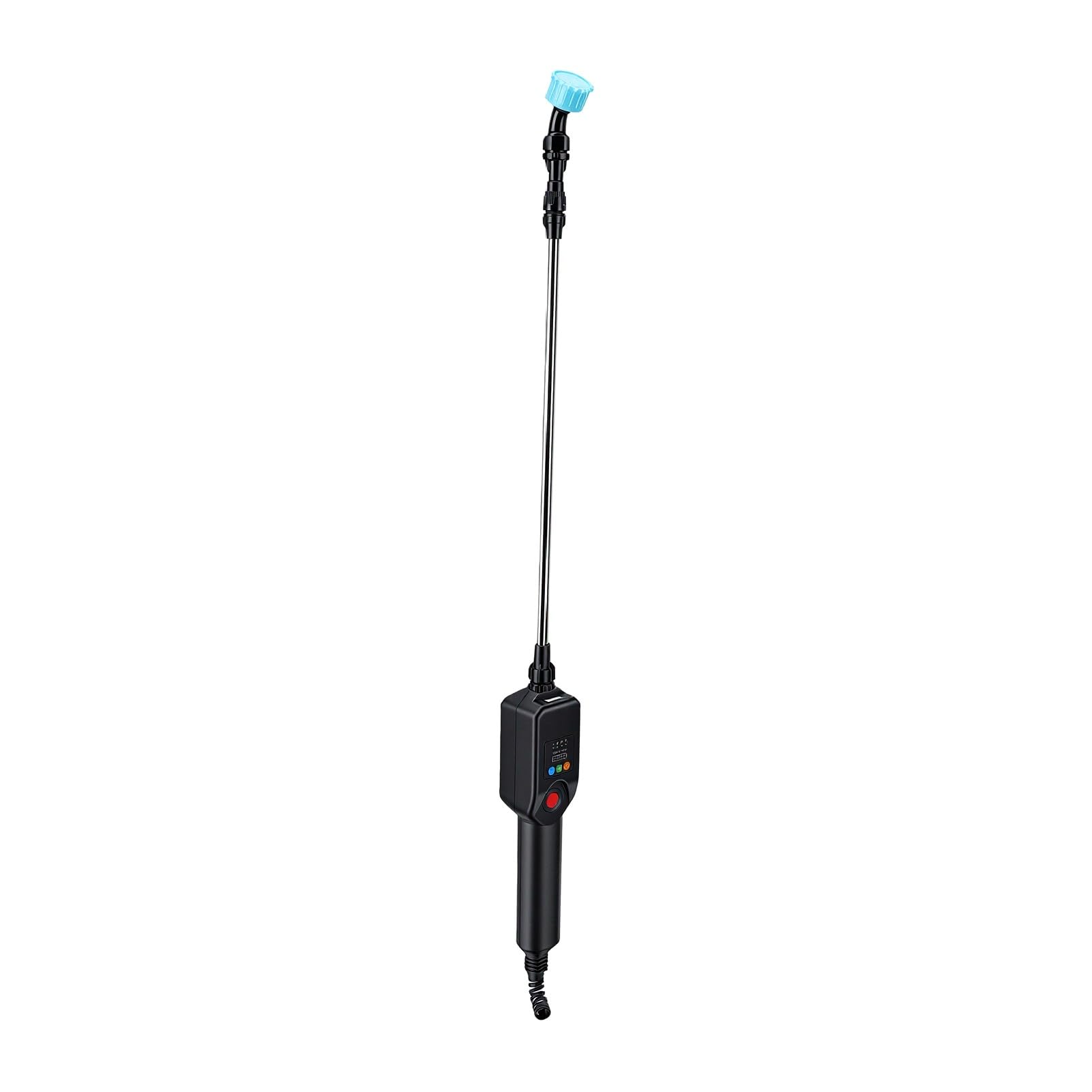 Zerodis Spruzzatore Elettrico Telescopico, Asta di Spruzzo, per | Rechargeable Sprayer Wand with Interchangeable Nozzles Rechargeable Long Telescopic Hose 26.2ft Hose Lawn Care Gardeners