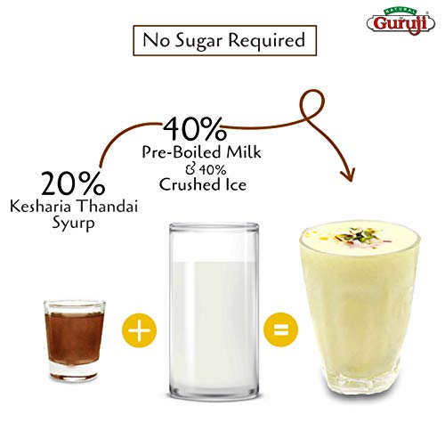 Kesharia Thandai Dry Fruit Syrup