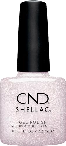 CND Shellac Night Brilliance – Semitransparente oro brillante – n.º 468 – Original CND – Esmalte UV – Diseño de uñas – Gleam & Glow Collection