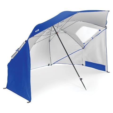 Sombrilla Sklz Parsol Sport Brella 2.4m Azul para todas las estaciones Cover