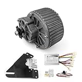  L-faster Unitemotor MY1018 Moteur à balais 450 W et contrôleur brossé 500 W YK31 avec câble fusible et connecteurs (kit 24 V 450 W)