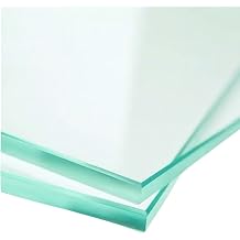 33" Inch Square Glass Table Top - Tempered - 3/16" Thick - Flat Polished Edge - Eased Corners, America Glass