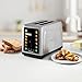 Cuisinart SimpliTouch XL 2-Slice Toaster – Extra-Wide Slots, Touchscreen Controls, 7 Shade Settings, Bagel & Reheat Functions, Stainless Steel