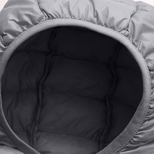 Boys Girls Packable Quilted Winter Jackets Long Sleeve Hooded Down Jacket Lightweight Outwear with Pockets 2-14 Years3