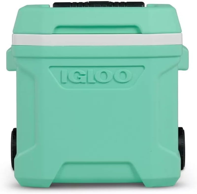 Igloos Cooler Hard-Sided Ice Chest, Insulated Portable Cooler, Heavy-Duty, Leak-Resistant Lid, Lightweight Ergonomic Handle