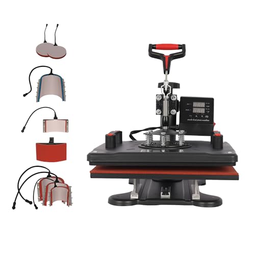 Wowsubli 8-in-1 Heat Press Machine